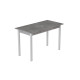 Стіл кухонний Ferrum-decor Маріо 75x120x60 Білий ДСП Бетон 16мм (FRD-105582) - фото 2
