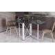 Стіл-книга трансформер Оріон 2 Ferrum-decor 750x1520x730 Білий метал ДСП Сосна Кембра 16 мм (FRD-104592) - фото 4