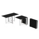 Стіл-книга трансформер Оріон 2 Ferrum-decor 750x1520x730 Білий метал ДСП Сосна Кембра 16 мм (FRD-104592) - фото 3