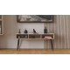 Тумба під телевізор Кентукі Ferrum-decor 45x139x38 Чорний метал ДСП Дуб Сан-Марино 16 мм (FRD-106732) - фото 7