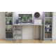 Стіл письмовий Кевін Ferrum-decor 75x120x70 Сірий метал ДСП Бетон 32 мм (FRD-106572) - фото 4