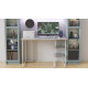 Стол письменный Кевин Ferrum-decor 75x100x70 Белый металл ДСП Бетон 16 мм (FRD-106562) - фото 6