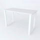 Письменный стол Ferrum-decor Драйв 75x120x60 Белый металл ДСП Белое 16 мм (FRD-103122) - фото 3