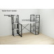 Етажерка 4/34 Ferrum-decor Серії Конект 120x34x28 чорний ДСП Біле 16мм (FRD-104272) - фото 7