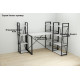 Етажерка 4/34 Ferrum-decor Серії Конект 120x34x28 чорний ДСП Біле 16мм (FRD-104272) - фото 10