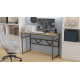 Письменный стол Ferrum-decor Раян 75x140x70 черный ДСП Дуб Сонома 16мм (FRD-103722) - фото 4