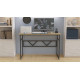 Письменный стол Ferrum-decor Раян 75x120x60 черный ДСП Дуб Сонома 16мм (FRD-103682) - фото 4