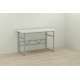 Письменный стол Ferrum-decor Раян 76x100x60 серый ДСП Белое 32мм (FRD-101596) - фото 3
