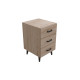 Тумба Віва 3 на конусних ніжках Ferrum-decor 56,5x35x40 Чорний метал ДСП Дуб Сан-Марино 16 мм (FRD-106822) - фото 2
