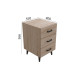 Тумба Віва 3 на конусних ніжках Ferrum-decor 56,5x35x40 Чорний метал ДСП Дуб Сан-Марино 16 мм (FRD-106822) - фото 4