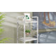 Етажерка 4/34 Ferrum-decor Серії Конект 120x34x28 сірий ДСП Біле 16мм (FRD-104283) - фото 3