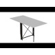 Стіл-книга трансформер Оріон 2 Ferrum-decor 750x1520x730 Чорний метал ДСП Біле 16 мм (FRD-104583) - фото 9