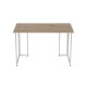 Компьютерный стол Ferrum-decor Ханна 75x100x60 белый ДСП Дуб Сан-Марино 16мм (FRD-103993) - фото 6