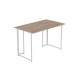 Компьютерный стол Ferrum-decor Ханна 75x120x70 белый ДСП Дуб Сан-Марино 16мм (FRD-104033) - фото 5