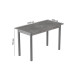 Стіл кухонний Ferrum-decor Маріо 75x120x60 Сірий ДСП Бетон 16мм (FRD-105583) - фото 2