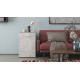 Стіл-тумба трансформер Смарт 1/1 Ferrum-decor 750x1450x500 ДСП Бетон 16 мм (FRD-105073) - фото 6