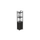 Етажерка 3/34 Ferrum-decor Серії Конект із тумбою 144x34x28 Чорний ДСП Сосна Кембра (FRD-104423) - фото 2