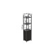 Етажерка 3/34 Ferrum-decor Серії Конект із тумбою 144x34x28 Чорний ДСП Сосна Кембра (FRD-104423) - фото 3