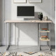 Компьютерный стол Ferrum-decor Кевин 75x100x60 серый ДСП Дуб Сан-Марино 16мм (FRD-106834) - фото 1