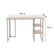 Компьютерный стол Ferrum-decor Кевин 75x100x60 серый ДСП Дуб Сан-Марино 16мм (FRD-106834) - фото 6