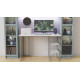 Письменный стол Ferrum-decor Кевин 75x120x70 серый ДСП Белое 16мм (FRD-101747) - фото 3