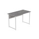 Стол письменный Коди Ferrum-decor 75x100x60 Белый металл ДСП Бетон 32 мм (FRD-106583) - фото 5