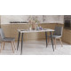 Стіл кухонний Марсель 50 Ferrum-decor 75x120x70 Чорний метал ДСП Бетон 32 мм (FRD-106703) - фото 7