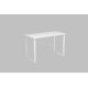 Письменный стол Ferrum-decor Драйв 75x140x60 Белый металл ДСП Белое 16 мм (FRD-103143) - фото 5