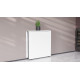 Стіл-книга трансформер Оріон 2 Ferrum-decor 750x1520x730 Чорний метал ДСП Біле 16 мм (FRD-104583) - фото 10
