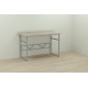 Письменный стол Ferrum-decor Раян 76x100x60 серый ДСП Дуб Сонома 32мм (FRD-101597) - фото 2