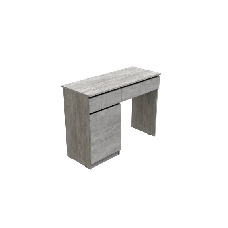 Стіл комп'ютерний Віто Ferrum-decor 750x1000x400 ДСП Бетон 16 мм (FRD-104823)