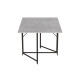 Стіл трансформер книжка Вуді Ferrum-decor 75x130x90 Чорний метал ДСП Бетон 16 мм (FRD-106743) - фото 6