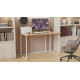 Комп'ютерний стіл Ferrum-decor Ханна 75x100x60 білий ДСП Дуб Артизан 16мм (FRD-106203) - фото 4