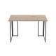 Компьютерный стол Ferrum-decor Ханна 75x140x60 черный ДСП Дуб Сан-Марино 16мм (FRD-103494) - фото 6
