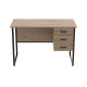 Компьютерный стол Ferrum-decor Гарри 75x120x60 черный ДСП Дуб Сан-Марино 16мм (FRD-103534) - фото 5