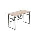 Компьютерный стол Ferrum-decor Раян 75x120x60 черный ДСП Дуб Сан-Марино 16мм (FRD-103684) - фото 2