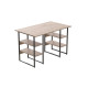 Комп'ютерний стіл Ferrum-decor Карен 75x120x70 чорний ДСП Дуб Сан-Марино 32мм (FRD-102068) - фото 2