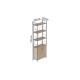 Етажерка 4/60 Ferrum-decor Серії Конект із тумбою 179x60x28 Сірий ДСП Сан-Марино (FRD-102478) - фото 4