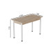 Стіл кухонний Ferrum-decor Беніта 75x120x70 Білий ДСП Сан-Марино 16мм (FRD-105644) - фото 4
