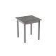 Стіл кухонний Ferrum-decor Дієго 75x70x70 Сірий ДСП Бетон 16мм (FRD-105574) - фото 2