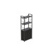 Етажерка 3/60 Ferrum-decor Серії Конект із тумбою 144x60x28 Чорний ДСП Сосна Кембра (FRD-104444) - фото 2