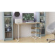 Письменный стол Ferrum-decor Кевин 75x140x70 белый ДСП Дуб Сонома 16мм (FRD-101288) - фото 8