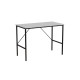 Стол письменный Line Тайм Ferrum-decor 75x100x50 Черный металл ДСП Белое 16 мм (FRD-104864) - фото 5