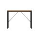 Стіл письмовий Line Тайм Ferrum-decor 75x100x60 Чорний метал ДСП Дуб Сонома 16 мм (FRD-104874) - фото 3
