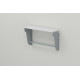 Полка настенная Ferrum-decor Свит 300x600x150 металл Серый ДСП Белое 16 мм (FRD-102814) - фото 3