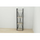 Етажерка 4/34 Ferrum-decor Серії Конект 120x34x28 чорний ДСП Дуб Сонома 16мм (FRD-104274) - фото 11