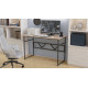 Компьютерный стол Ferrum-decor Раян 75x100x60 черный ДСП Дуб Сан-Марино 16мм (FRD-103674) - фото 6