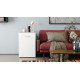 Стол-тумба трансформер Смарт 1/2 Ferrum-decor 750x1450x600 ДСП Белое 16 мм (FRD-105074) - фото 11