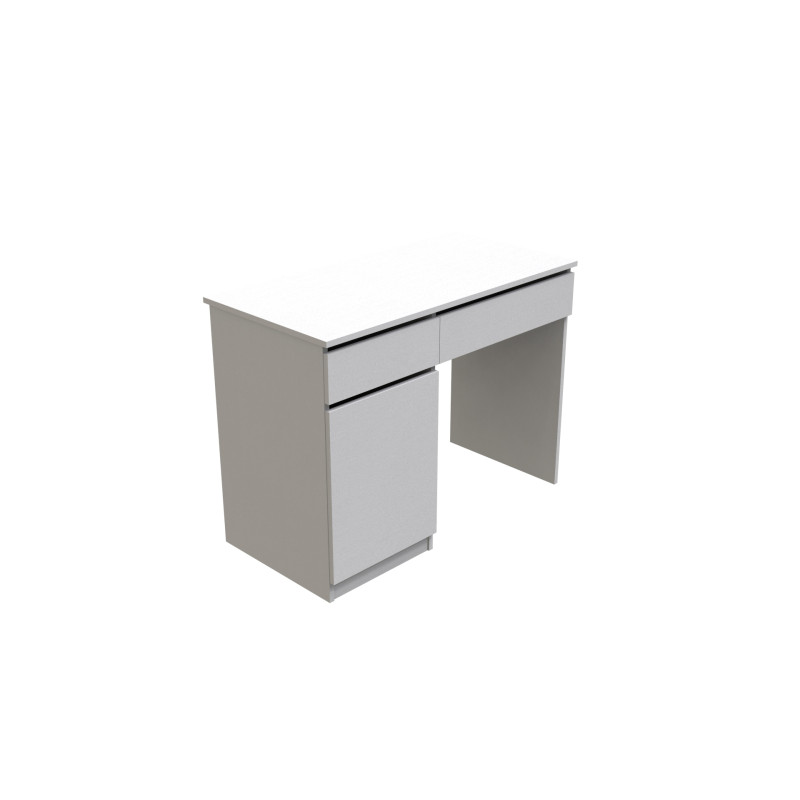 Стол компьютерный Вито Ferrum-decor 750x1000x500 ДСП Белое 16 мм (FRD-104824)