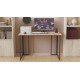 Компьютерный стол Ferrum-decor Ханна 75x100x60 черный ДСП Дуб Сан-Марино 16мм (FRD-103474) - фото 3